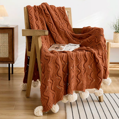 Chenille Throw Blanket