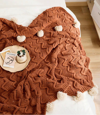 Chenille Throw Blanket