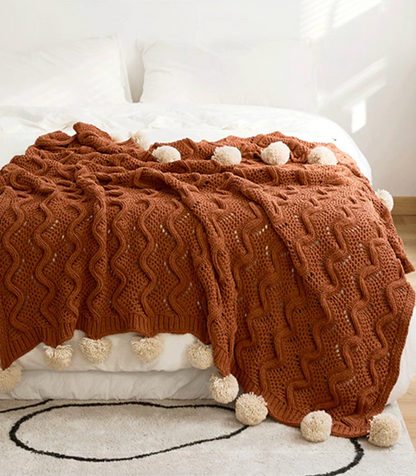 Chenille Throw Blanket