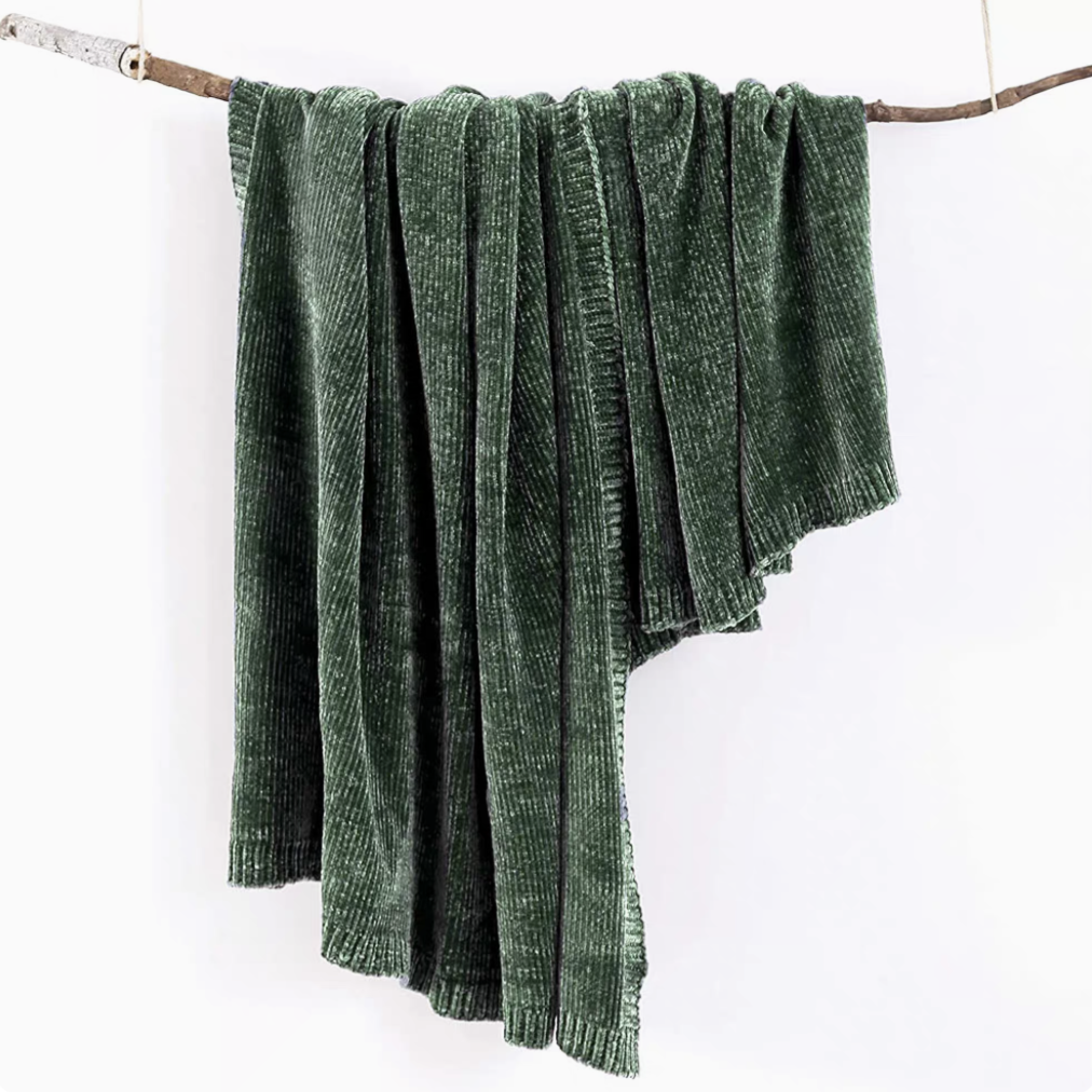 EcoSoft Chenille Knit Throw