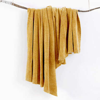 EcoSoft Chenille Knit Throw