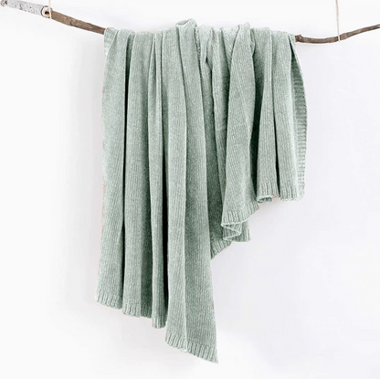 EcoSoft Chenille Knit Throw