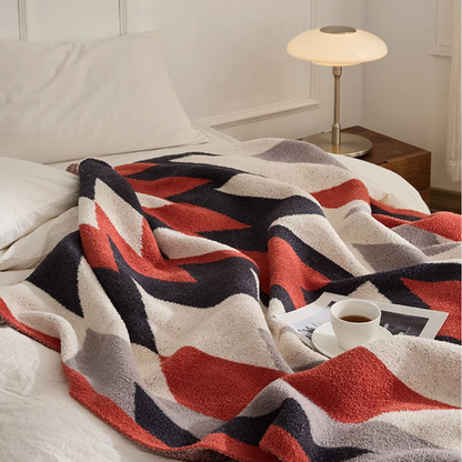 Arctic Bliss Bicolor Throw Blanket