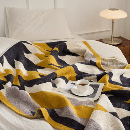 Arctic Bliss Bicolor Throw Blanket