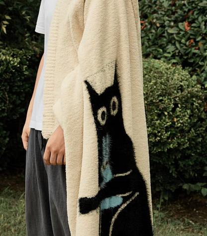 Cat-Inspired Comfort Blanket