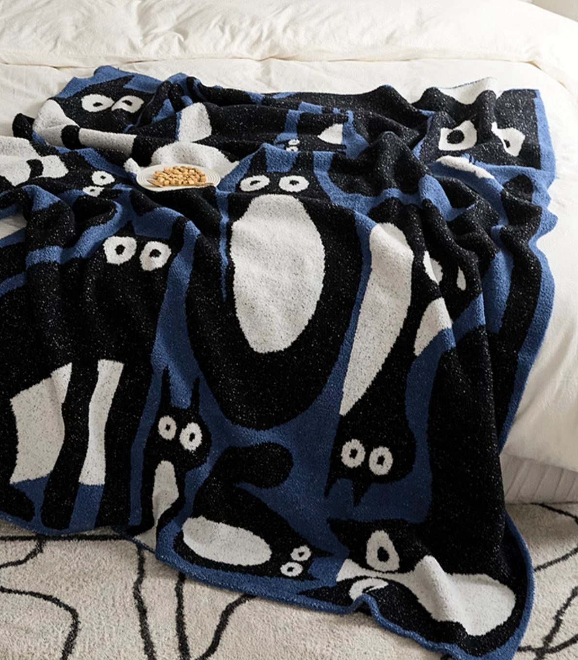 Cat-Inspired Comfort Blanket