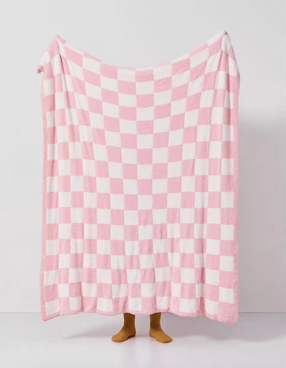 Vibrant Checkered Elegance Blanket