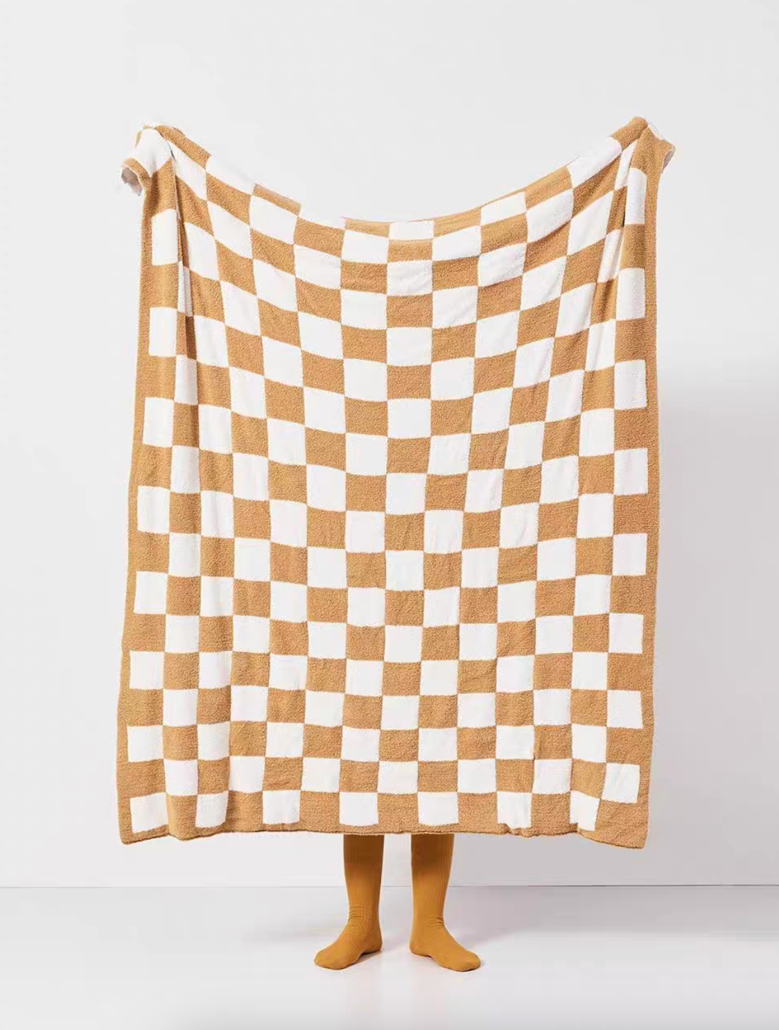 Vibrant Checkered Elegance Blanket