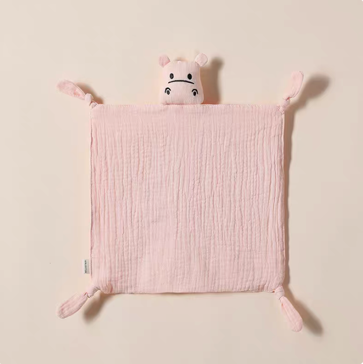 CuddleBuddy Muslin Lovey Set