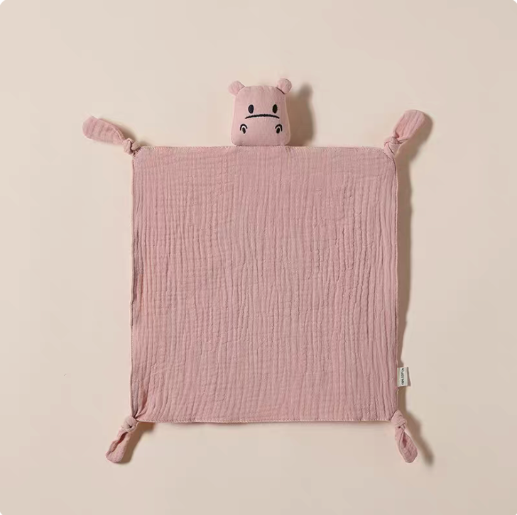 CuddleBuddy Muslin Lovey Set