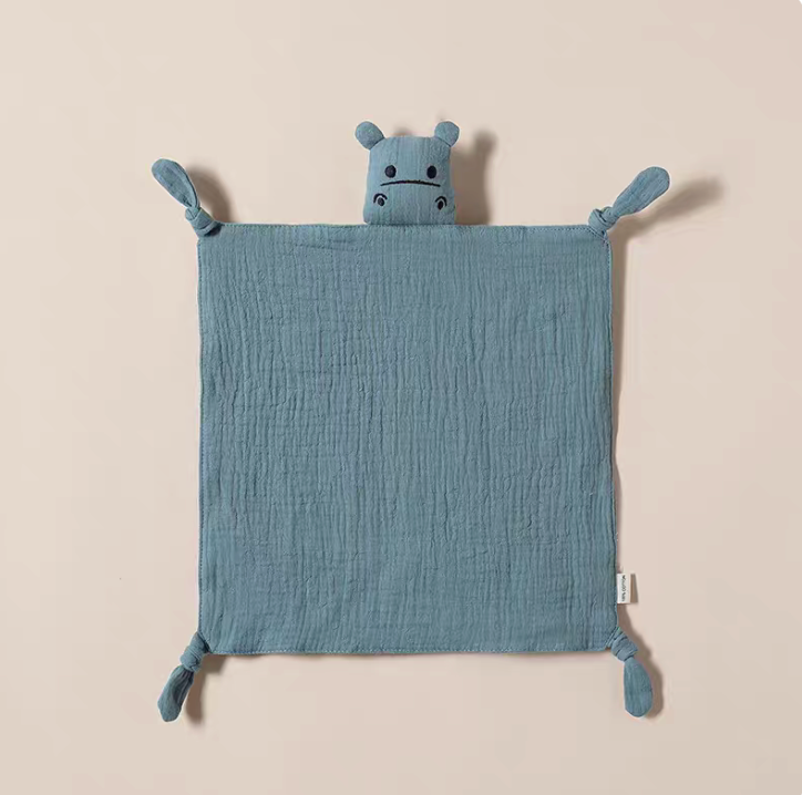 CuddleBuddy Muslin Lovey Set