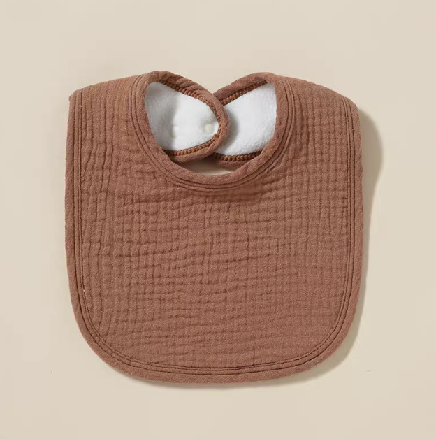 Baby Cotton Gauze Bib (2pcs)