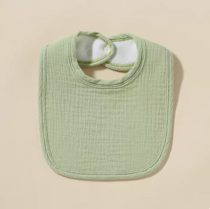 Baby Cotton Gauze Bib (2pcs)