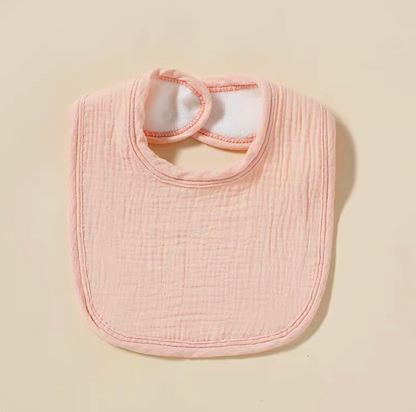 Baby Cotton Gauze Bib (2pcs)