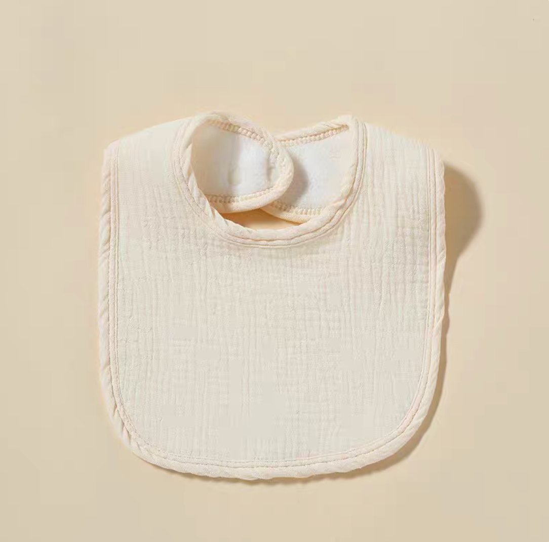 Baby Cotton Gauze Bib (2pcs)