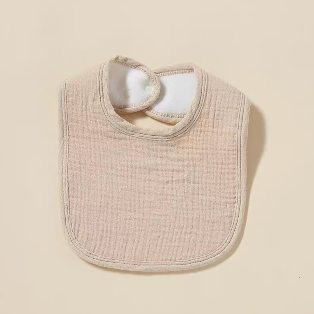 Baby Cotton Gauze Bib (2pcs)