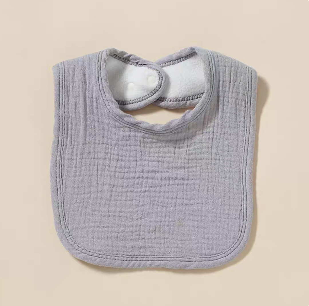 Baby Cotton Gauze Bib (2pcs)