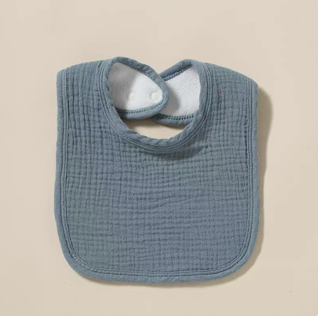 Baby Cotton Gauze Bib (2pcs)