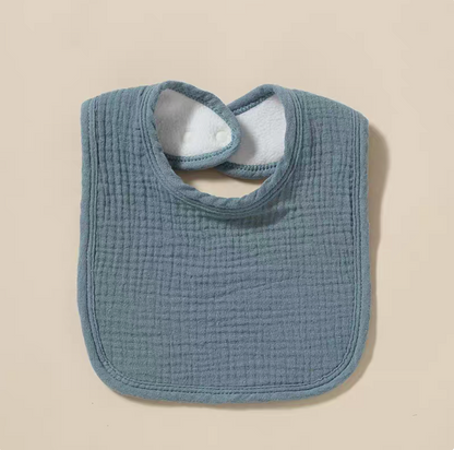 Baby Cotton Gauze Bib (2pcs)