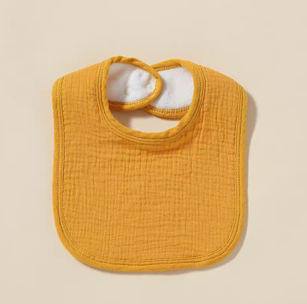 Baby Cotton Gauze Bib (2pcs)