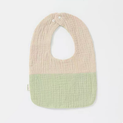 Colorblock U-Shaped Baby Bibs