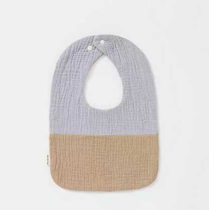 Colorblock U-Shaped Baby Bibs