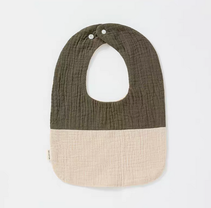 Colorblock U-Shaped Baby Bibs