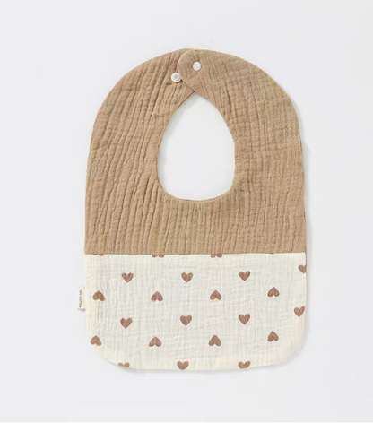 Colorblock U-Shaped Baby Bibs