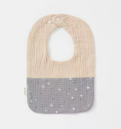 Colorblock U-Shaped Baby Bibs