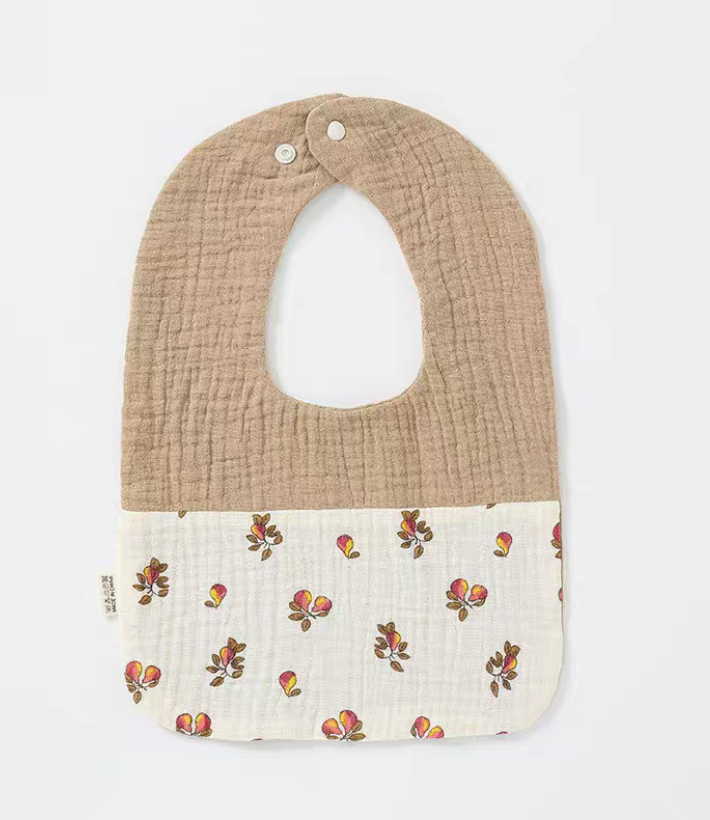 Colorblock U-Shaped Baby Bibs