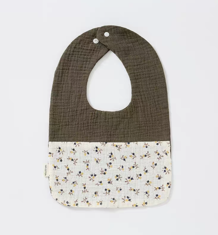 Colorblock U-Shaped Baby Bibs