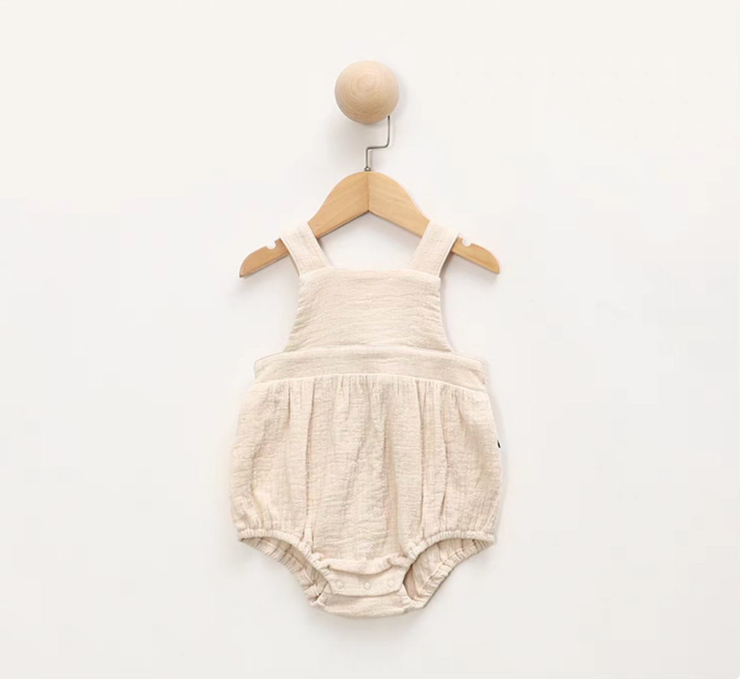 Cotton Gauze Baby Romper