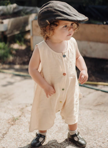 Cotton Sleeveless Baby Romper