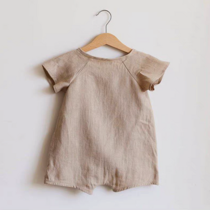 Lightweight Cotton Muslin Baby Romper