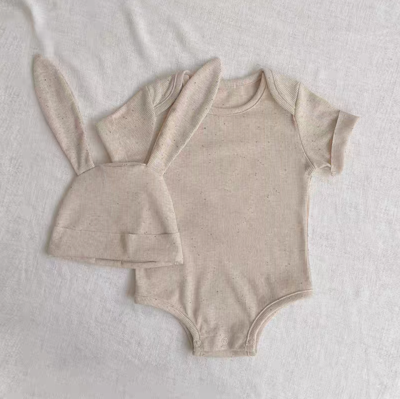 Cozy Snap-Up Baby Romper Set