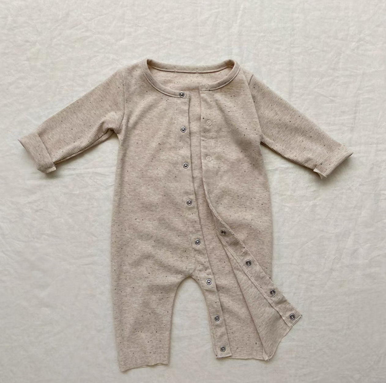 Cozy Snap-Up Baby Romper Set