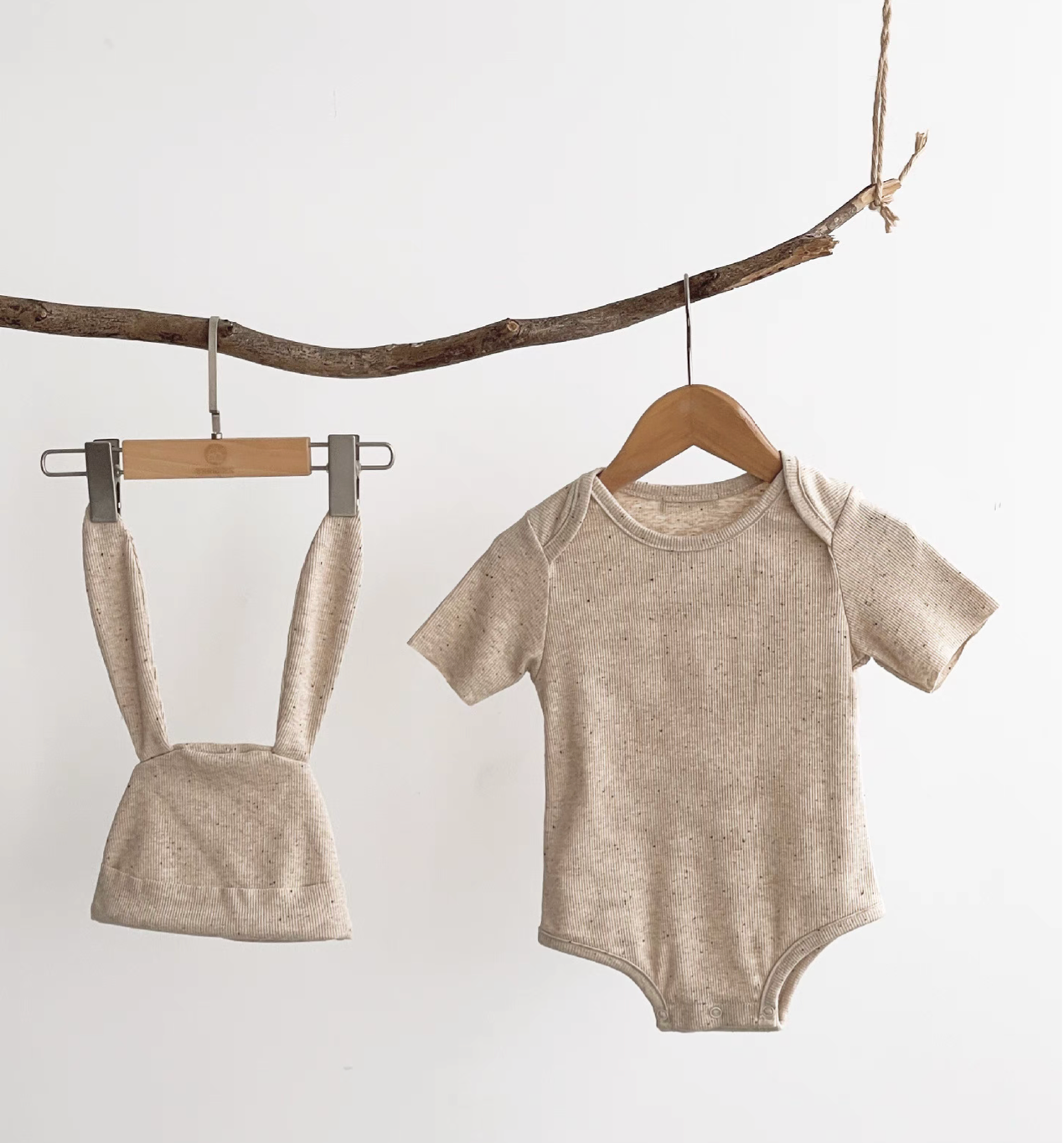 Cozy Snap-Up Baby Romper Set