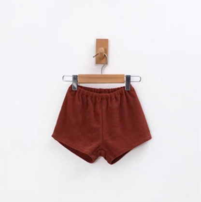 Baby Terry Cotton Top &amp; Shorts