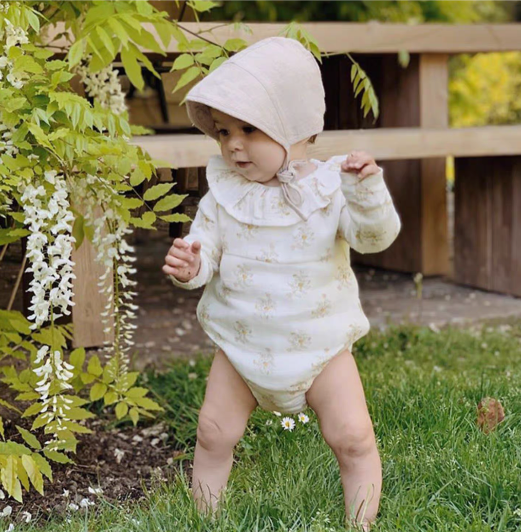 Baby Linen Cotton Sun Hat