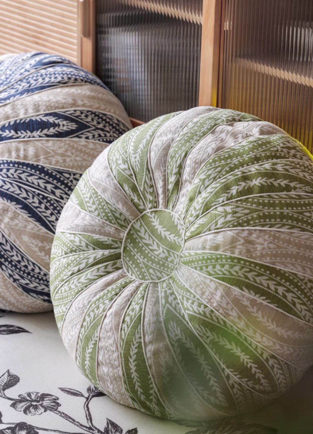 Pumpkin Round Floor Cushion