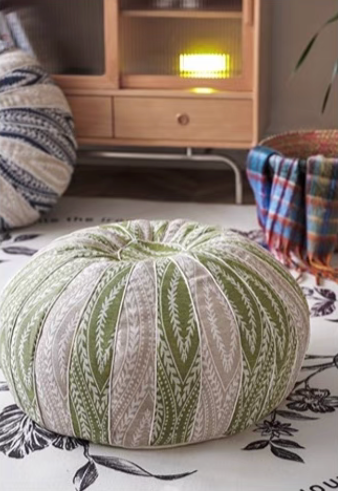 Pumpkin Round Floor Cushion