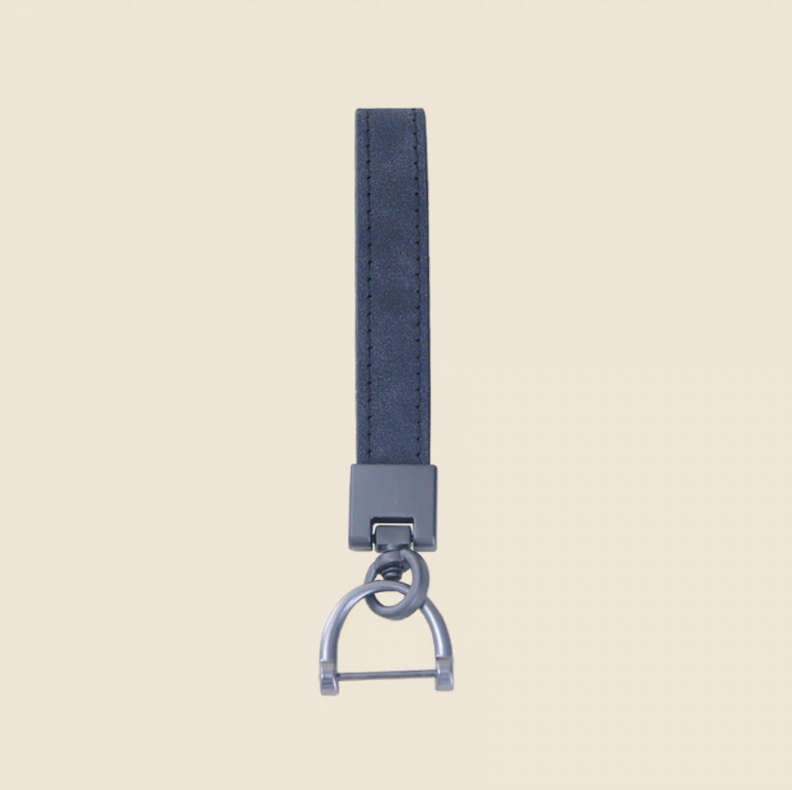 Leather Strap Keychain