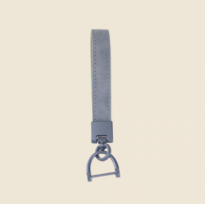 Leather Strap Keychain