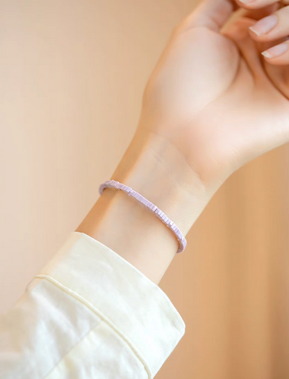 Amethyst Mica Luck Bracelet