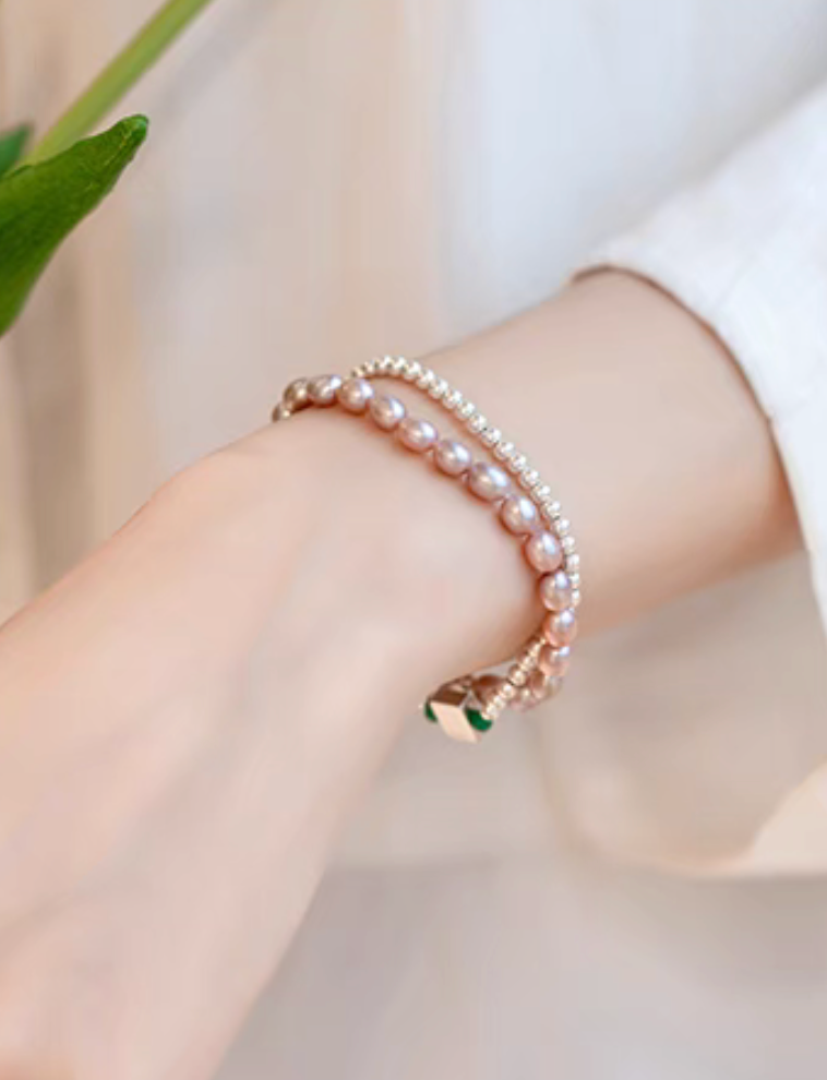 Freshwater Pearl Stretch Bracelet