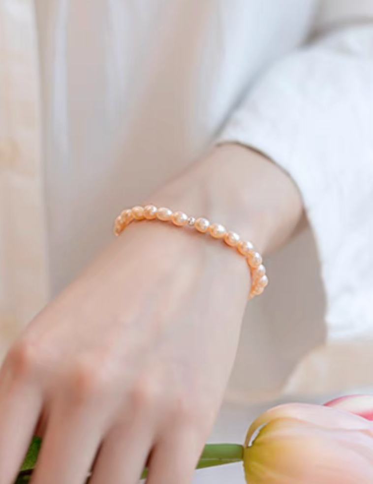 Freshwater Pearl Stretch Bracelet