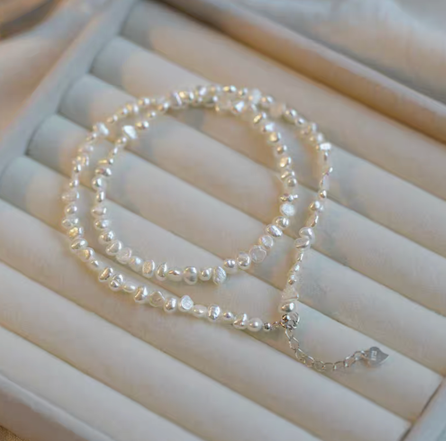 Classic Baroque Pearl Necklace