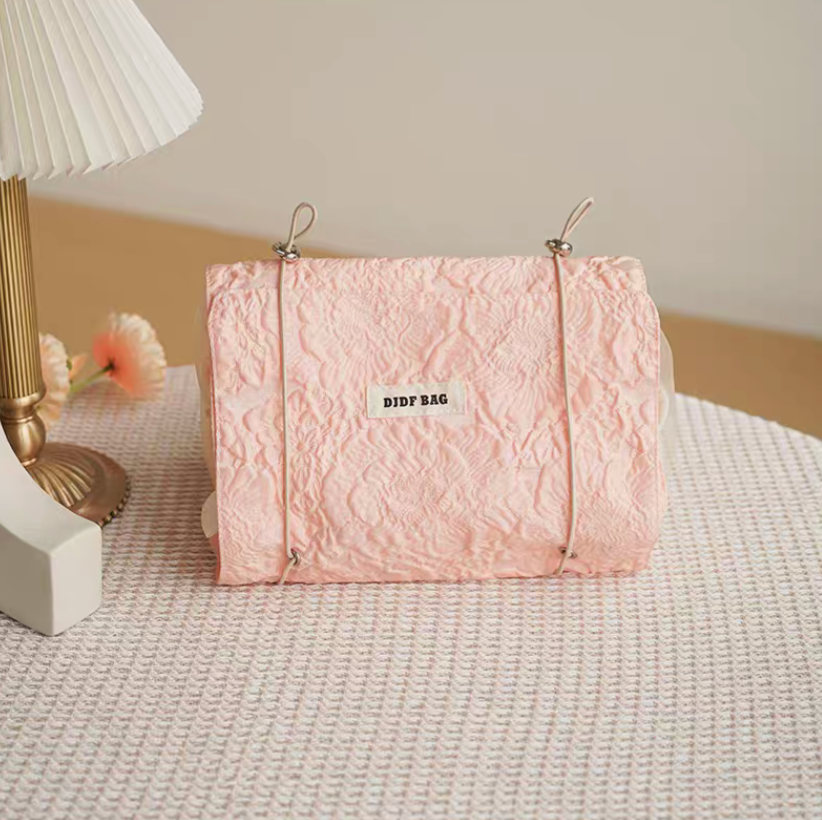 Vintage Chic Waterproof Travel Makeup Bag