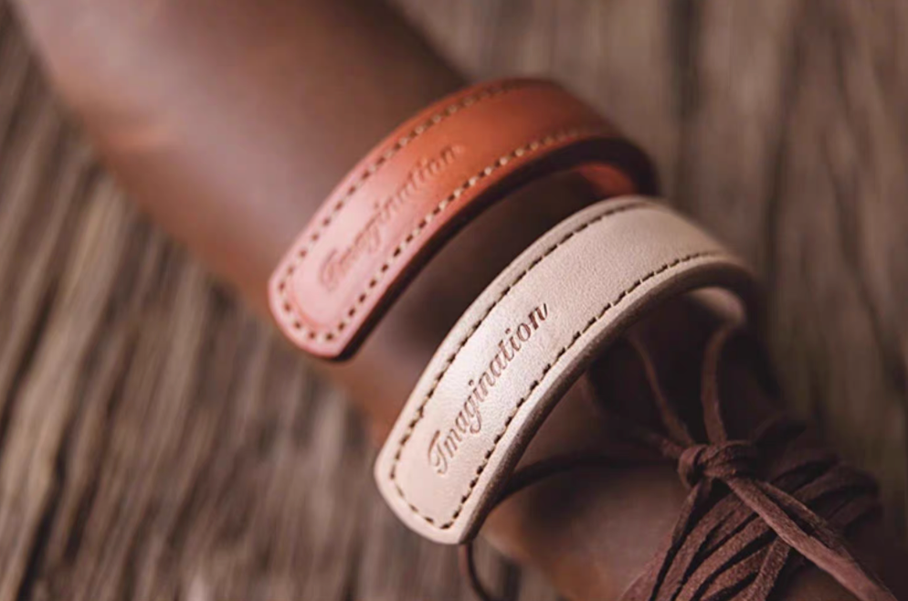 Vintage Thunderbird Leather Cuff