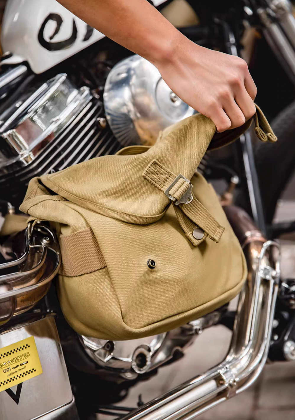 Classic M1961 Canvas Motorcycle Bag